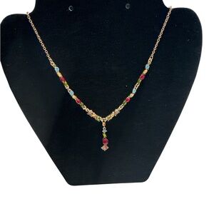 Liz Claiborne Multicolor stone Necklace